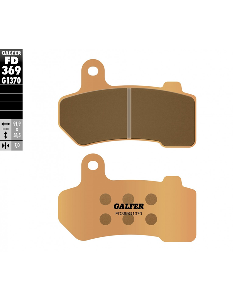PASTILLA GALFER SINTERIZADA STREET FD369G1370